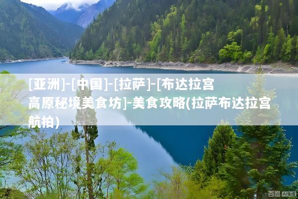 [亚洲]-[中国]-[拉萨]-[布达拉宫高原秘境美食坊]-美食攻略(拉萨布达拉宫航拍)